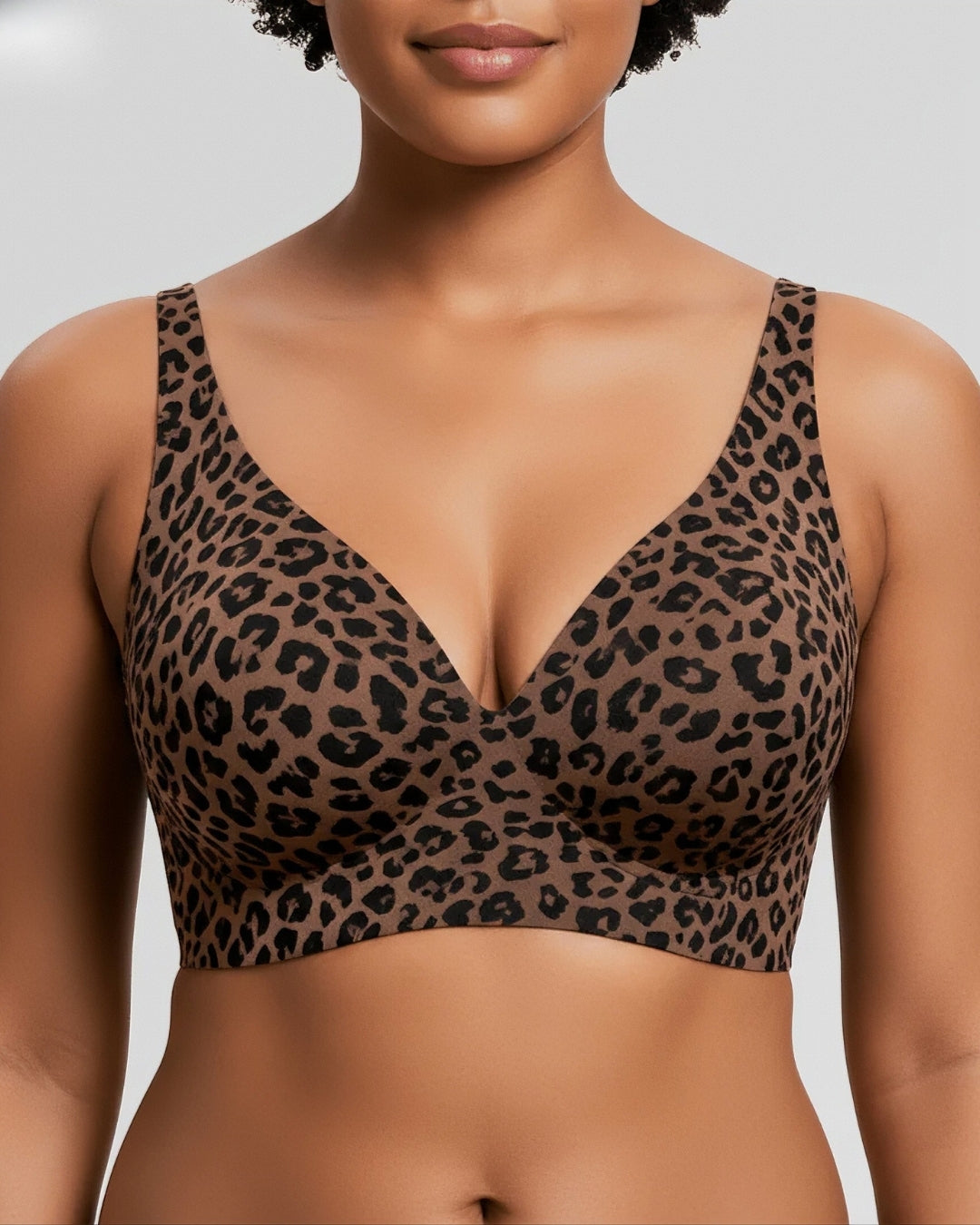 Sujetador Sin Aros Reafirmante Shapeher Animal Print