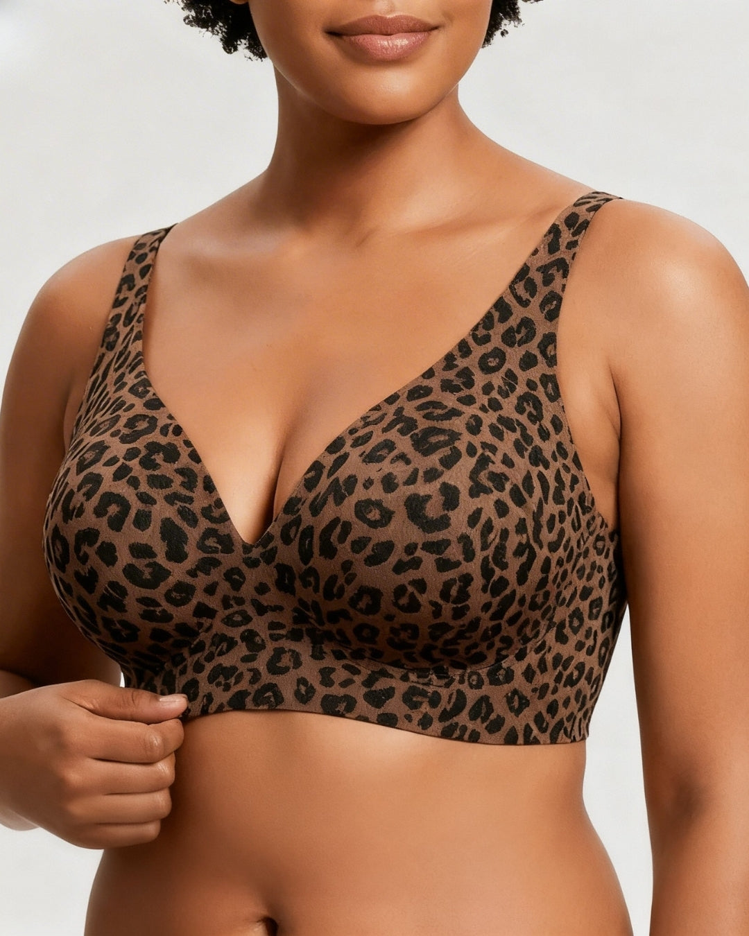 Sujetador Sin Aros Reafirmante Shapeher Animal Print