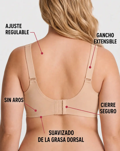 Sujetador Sin Aros Reafirmante Efecto Alisador SheForm