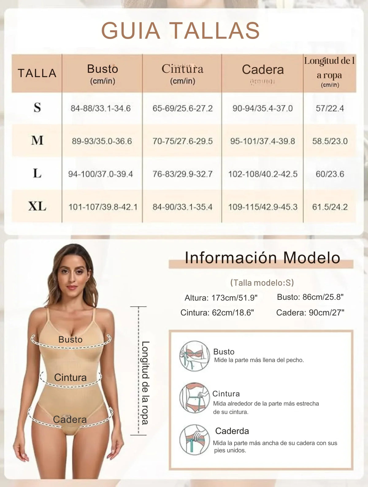 Body Moldeador - Reduce 2 tallas al instante
