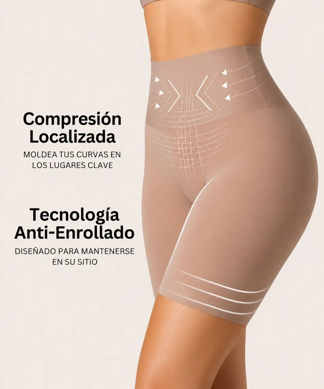 Short Moldeador Antirollo SheForm
