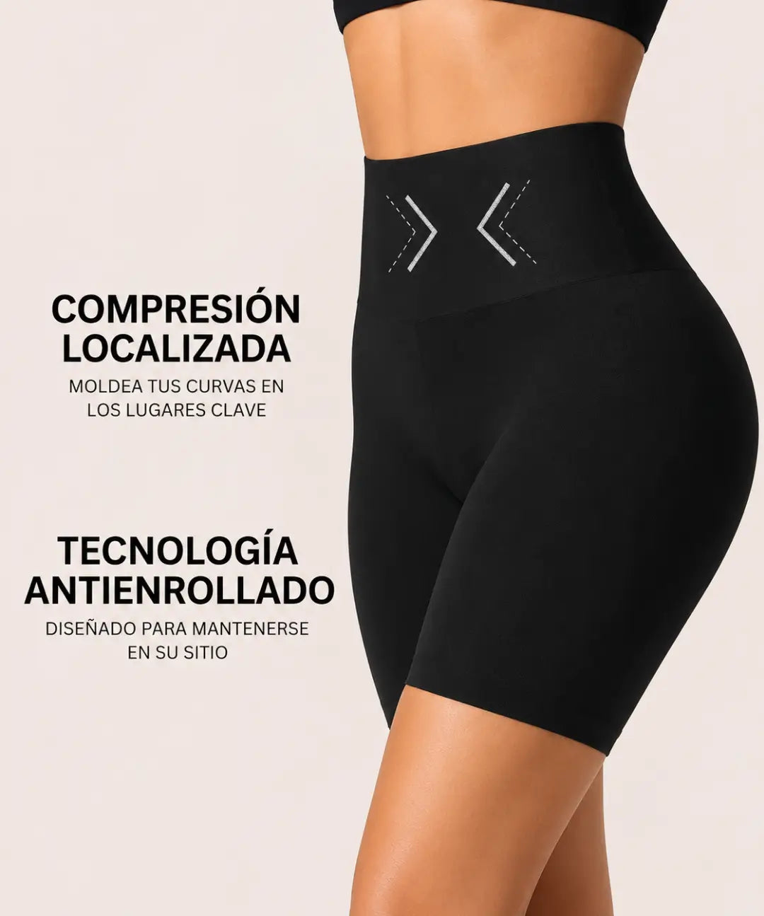 Short Moldeador Antirollo SheForm